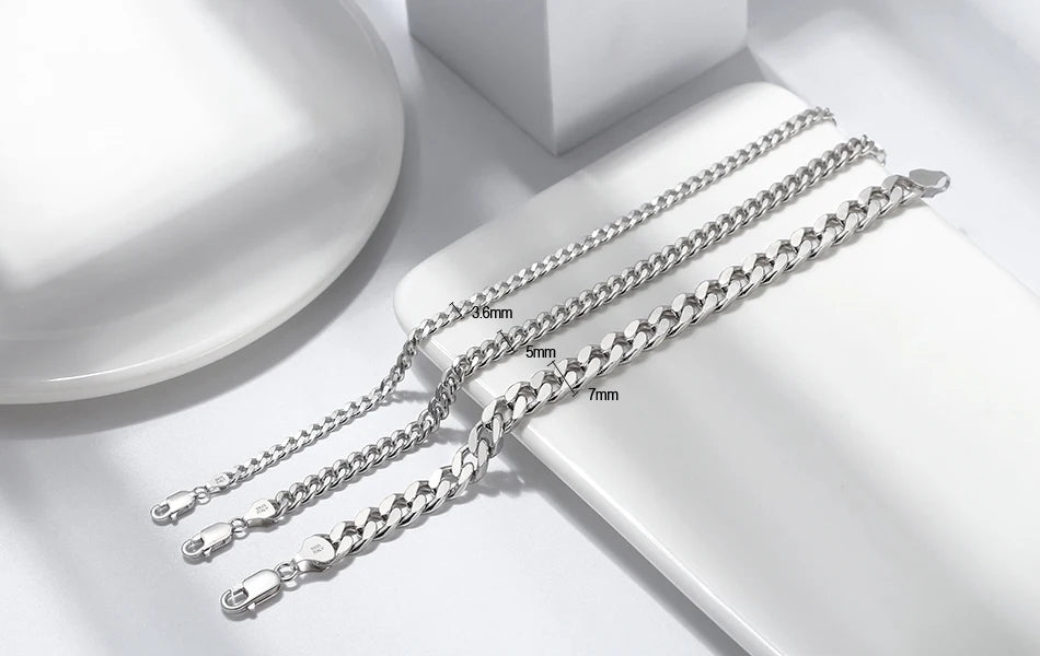 Heritage Cuban Link Sterling Chain