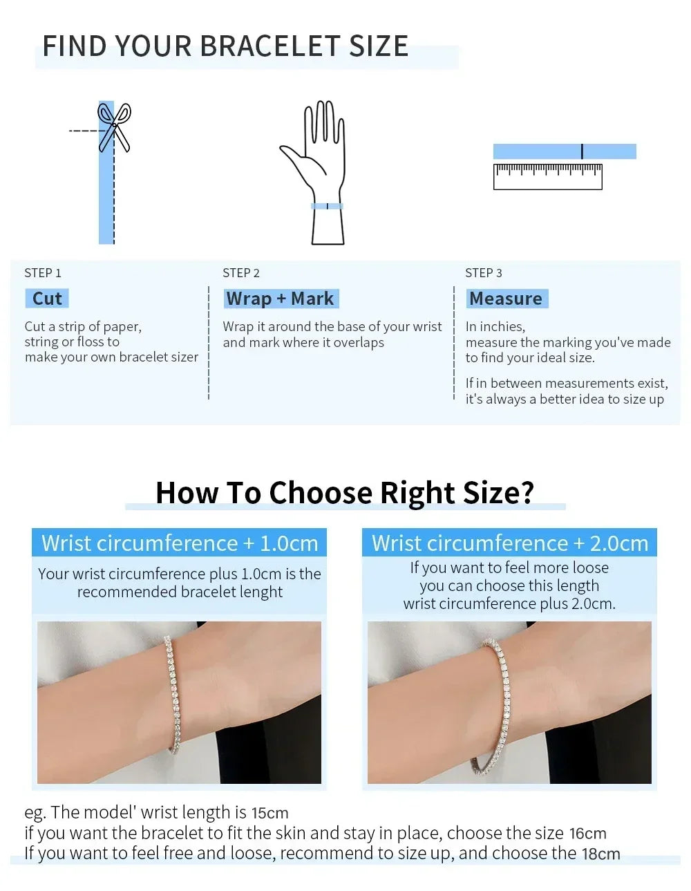 Moissanite Tennis Bracelet – Double Row