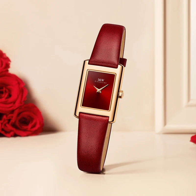 Celeste Rectangular Strap Watch