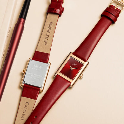 Celeste Rectangular Strap Watch