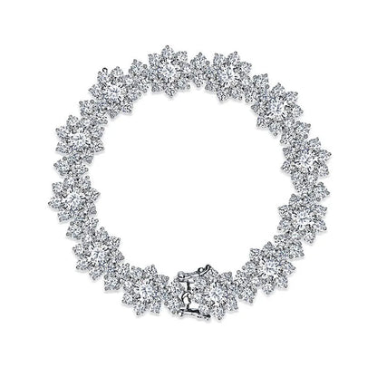 Sunflower Moissanite Bracelet