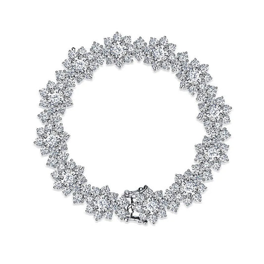 Sunflower Moissanite Bracelet