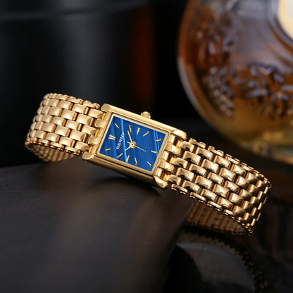 Aurum Rectangular Link Watch