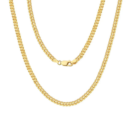 Monarch Franco Sterling Plated Chain