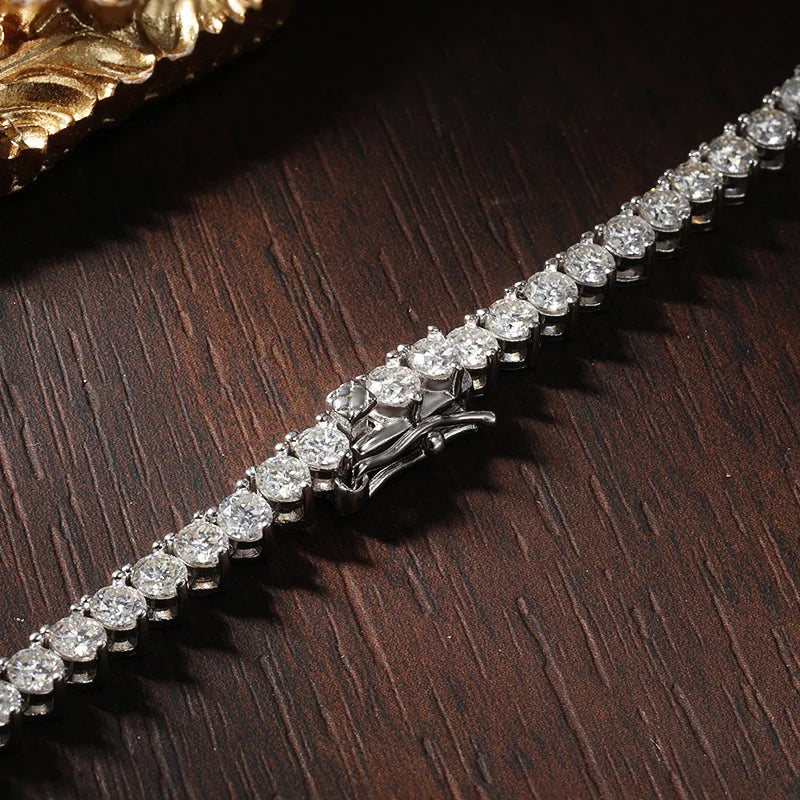 Aura Nova Moissanite Tennis Chain