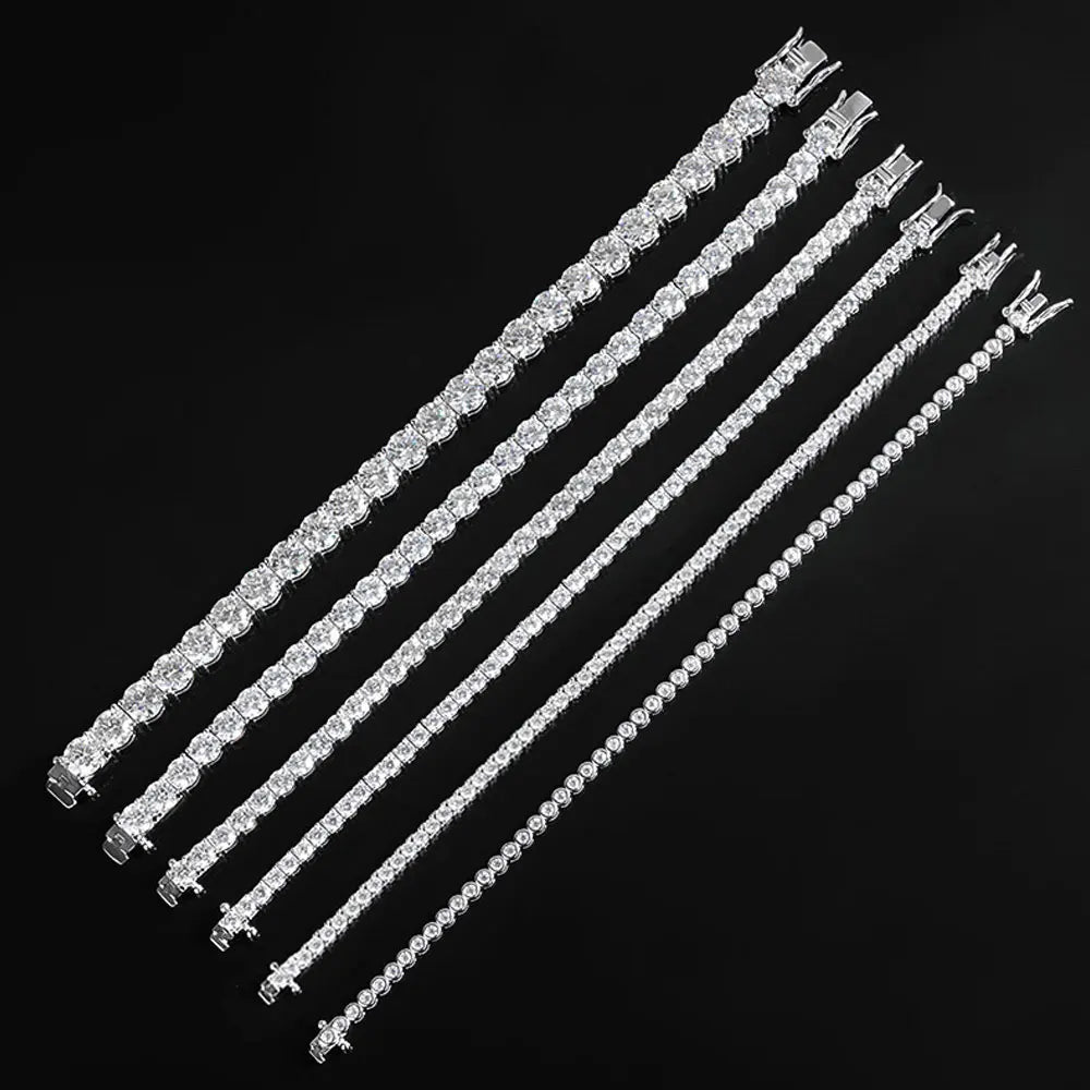 Stella Royale Moissanite Line Bracelet