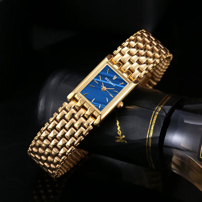 Aurum Rectangular Link Watch
