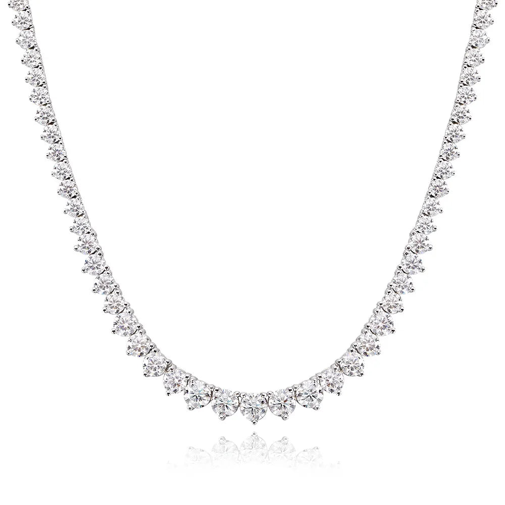 Aura Nova Moissanite Tennis Chain