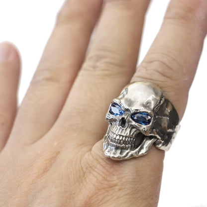 Shadow Keeper Zircon Skull Ring