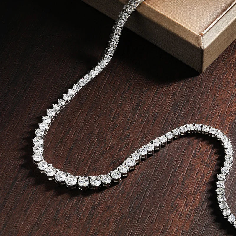 Aura Nova Moissanite Tennis Chain