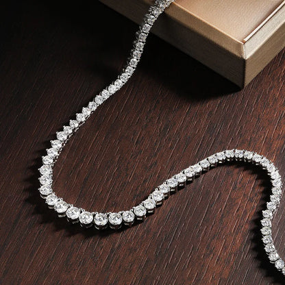 Aura Nova Moissanite Tennis Chain