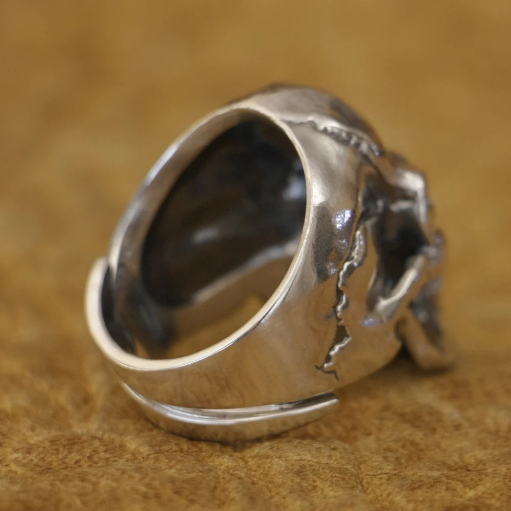 Shadow Keeper Zircon Skull Ring