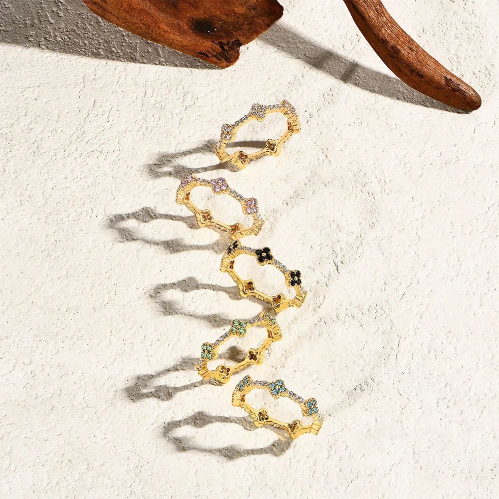 Moissanite Eternity Band