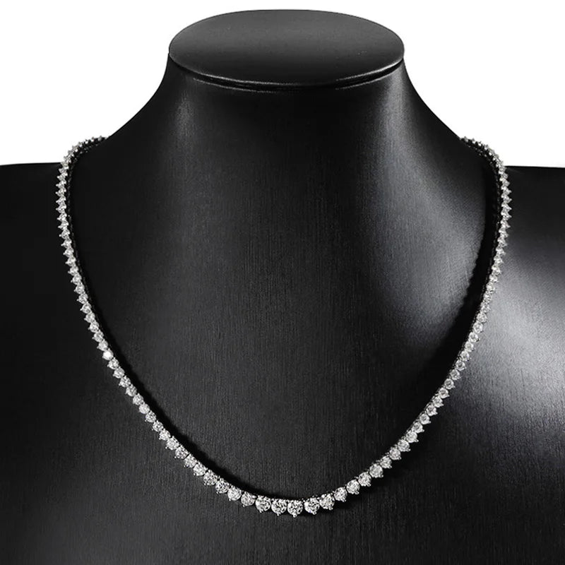 Aura Nova Moissanite Tennis Chain