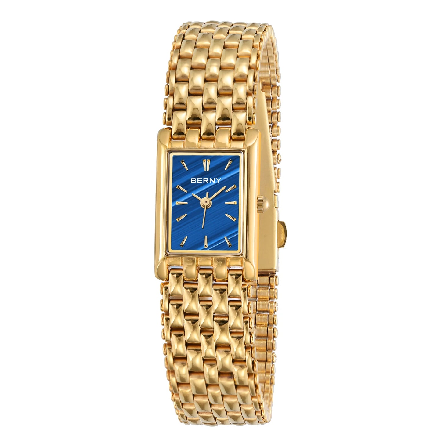 Aurum Rectangular Link Watch