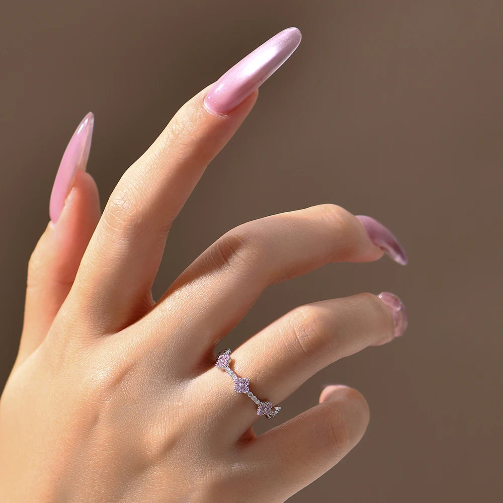 Moissanite Eternity Band