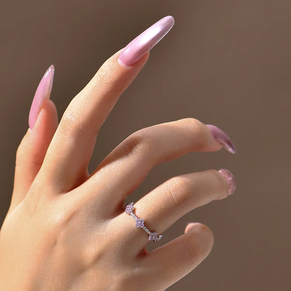 Moissanite Eternity Band