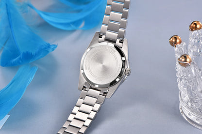 Éclat Pavé Bezel Stainless Steel Watch