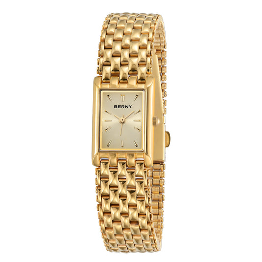 Aurum Rectangular Link Watch